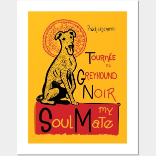 Funny Greyhound Owner Gift Greyhound Art Posters and Art